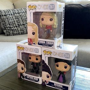 Once Upon a Time Funko Pop Set